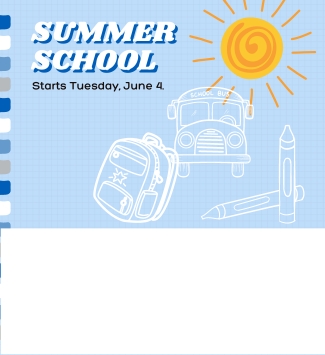  Summer School June 4 start date graphic